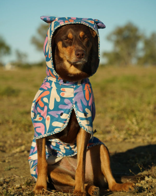 best dog hooded towel, lightweight, recycled. Wet Dog Towel.