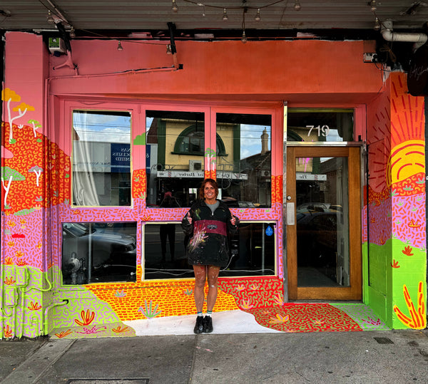 Waterproof Dog Lead - Ripple BLUE - Double Clip