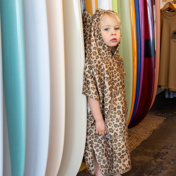 Kid Hooded Towel - Leo