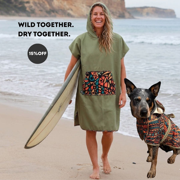 Forrest Towel Bundle For You and Your Dog