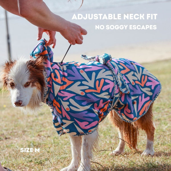 SeaGal Print Hooded Towel Bundle For You and Your Dog