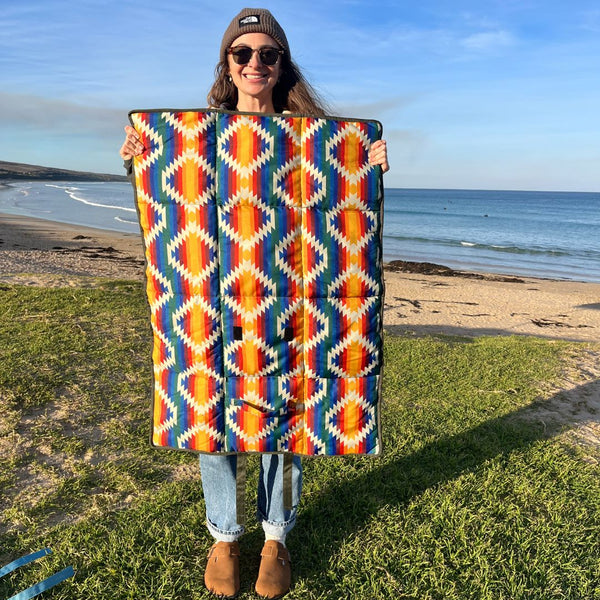 Travel Dog Mat - Wanderlust Print