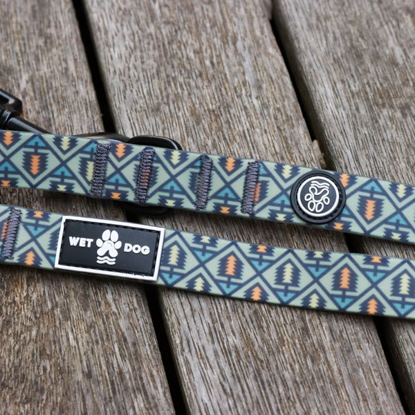 Waterproof, double clip dog lead. 