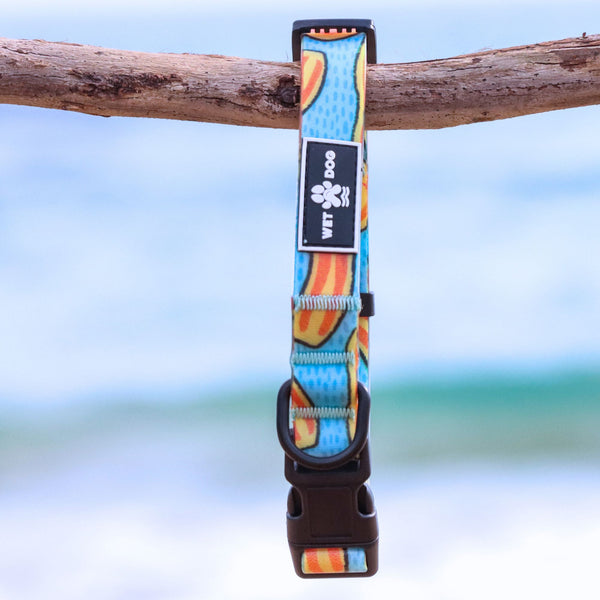 Waterproof & Recycled Dog Collar I Ripple 