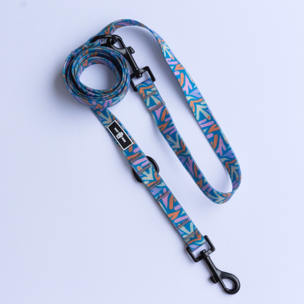 Double clip waterproof dog lead