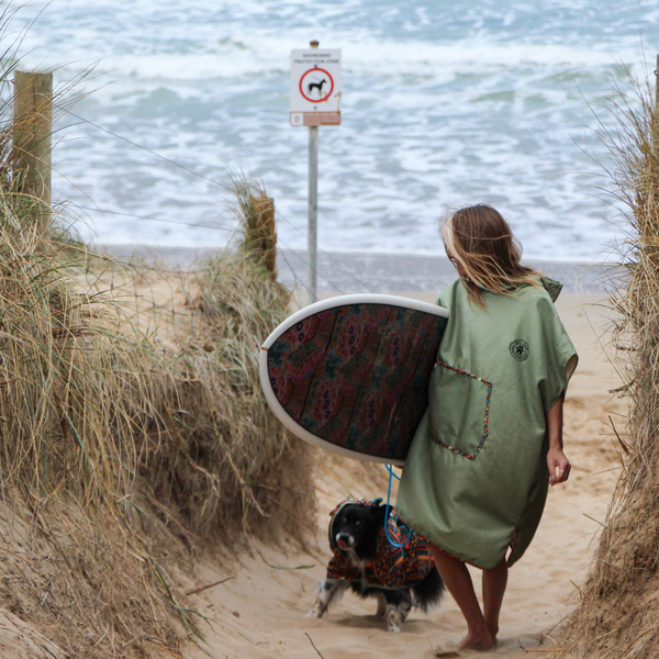 Recycled, Lightweight Surf Poncho