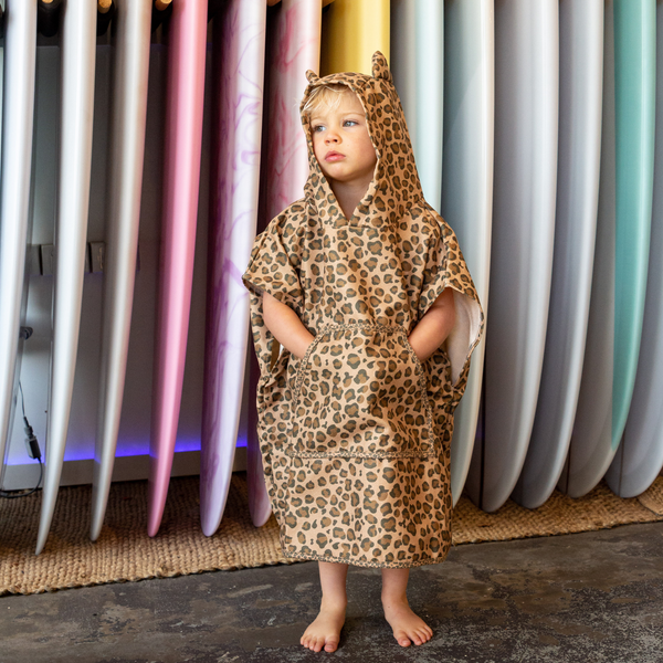 Kid Hooded Towel  - Leo