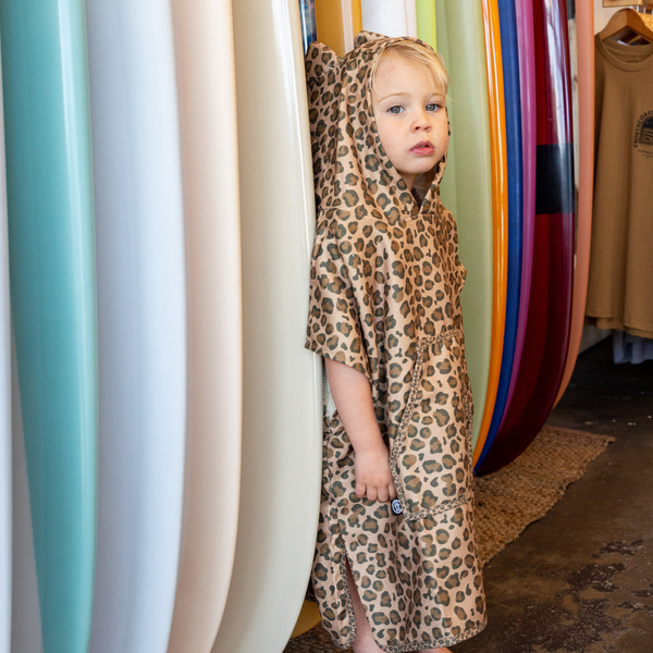 Kid Hooded Towel  - Leo